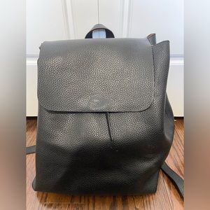 Street Level vegan leather backpack